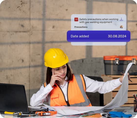 Track document versions and monitor all changes