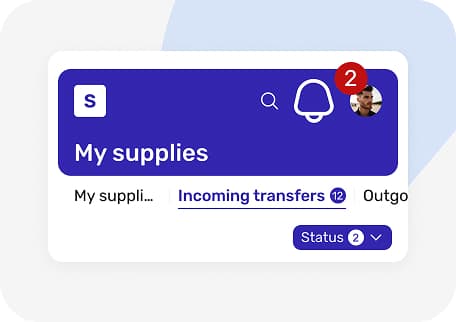 Notifications and usage history
